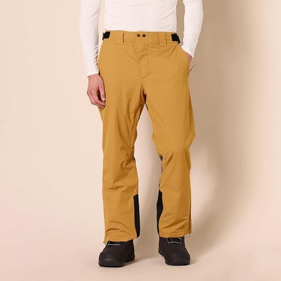Amazon Essentials Men’s Waterproof Insulated Snow Ski Pants Black Gold – Size M - Picture 3 of 8